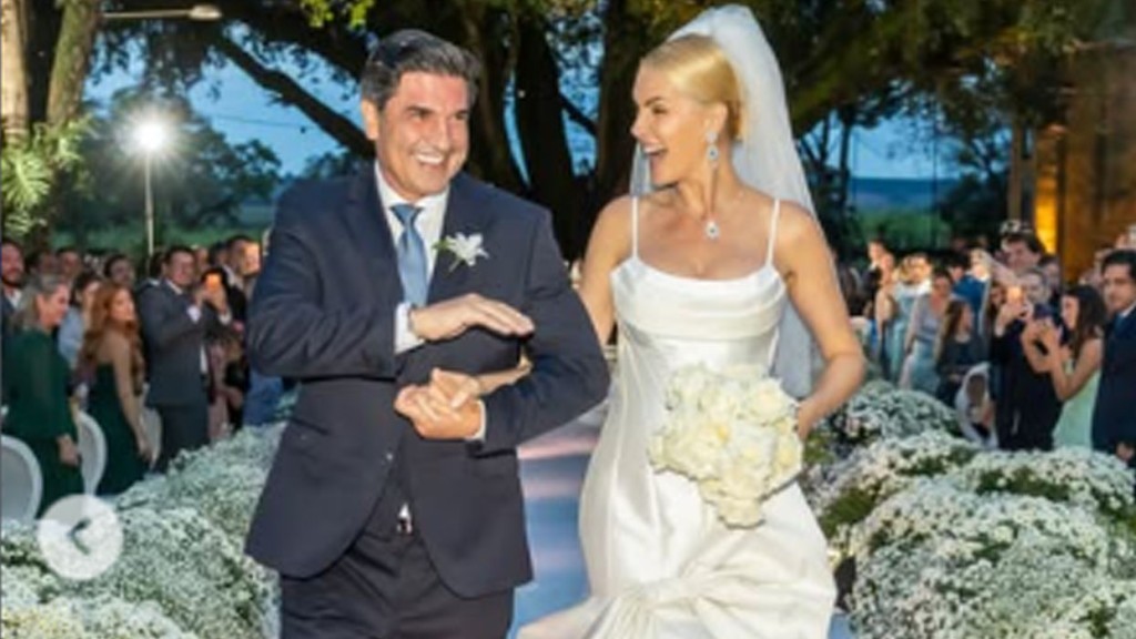 Ana Hickmann relembra detalhes da decoração de casamento com Edu Guedes