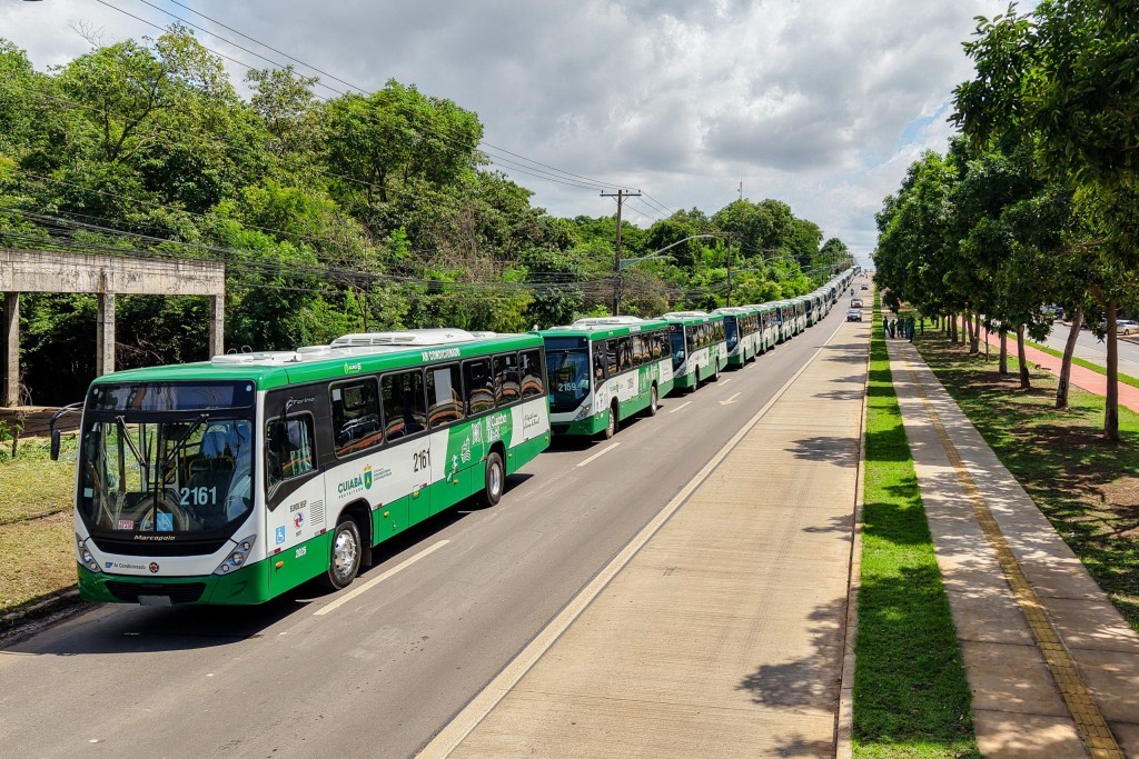 Cuiabá tem a 2ª frota de ônibus mais nova entre as capitais brasileiras