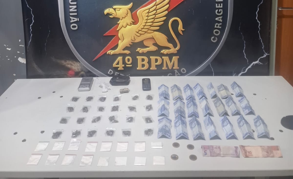 Força Tática prende mulher com porções de maconha e cocaína em Várzea Grande