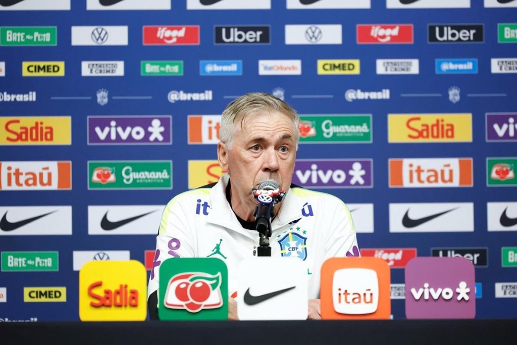 Ancelotti revela otimismo e define caminho da Seleção para a Copa do Mundo