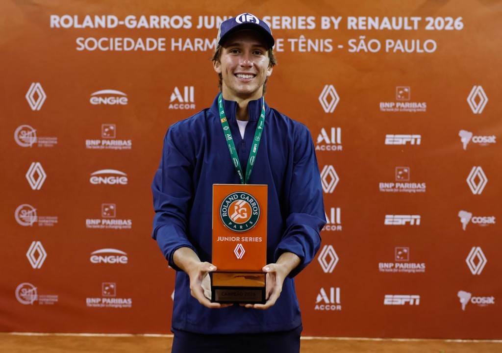 Mato-grossense Leonardo Storck é campeão e conquista vaga em Roland Garros