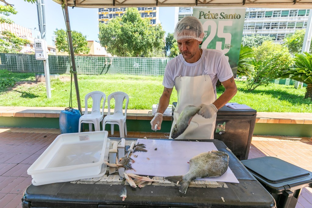 Peixe a R$ 25 atrai consumidores e segue até sexta-feira em Cuiabá