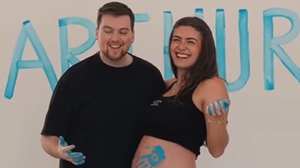 Luma Cesar revela nome do primeiro filho em vídeo emocionante: ‘Te esperando’