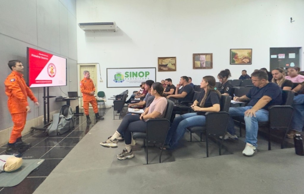 Prefeitura de Sinop e Governo de MT iniciam curso de socorrista para fortalecer segurança no turismo