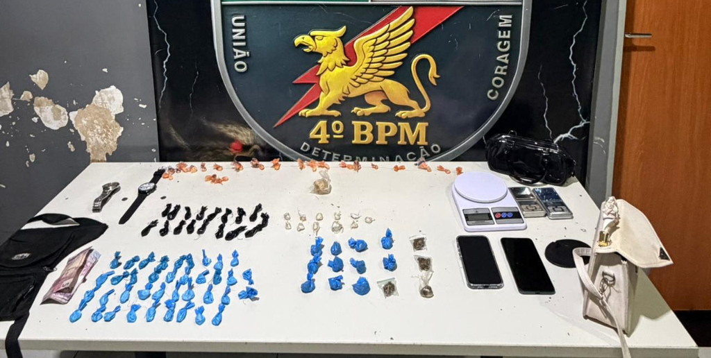 Polícia Militar prende cinco pessoas por tráfico de drogas em Várzea Grande