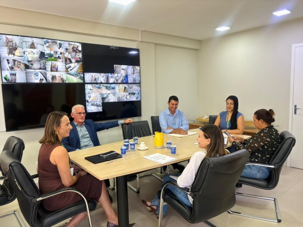 Secretária de Saúde discute avanços estratégicos em reunião com vereador