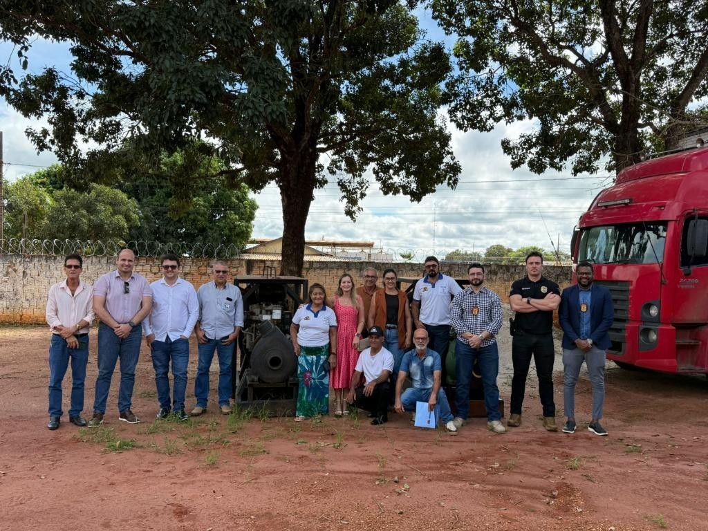 Dois motores apreendidos pela Polícia Civil são doados para o Conseg de Pontes e Lacerda