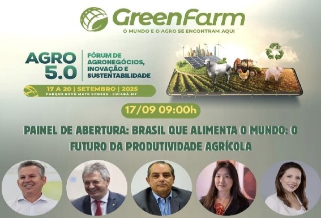 Cuiabá sedia GreenFarm e discute a regulamentação ambiental