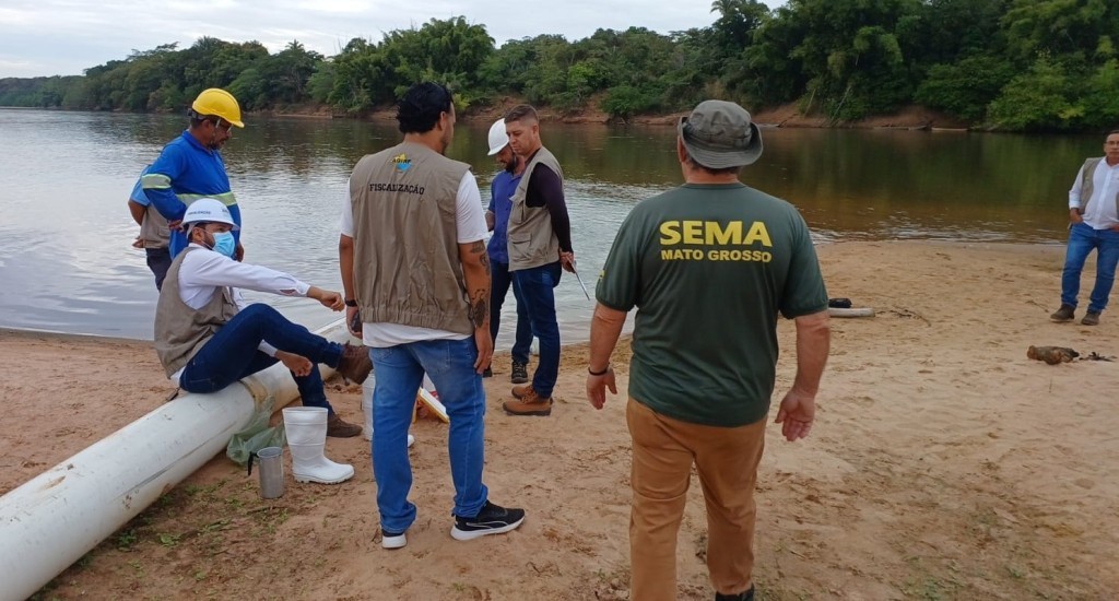 Sema acompanha coletas no Rio Araguaia para verificar qualidade da água
