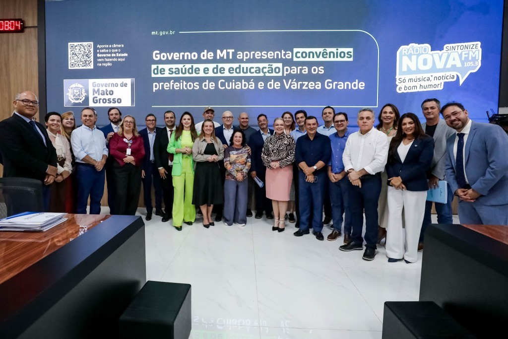 Prefeituras de Cuiabá e VG aderem ao programa "Juntos pela Saúde Plena" do Governo de MT
