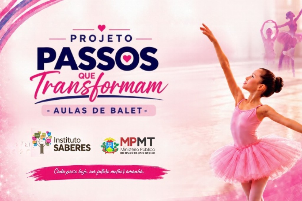 MP apoia projeto de balé e participa da entrega de uniformes em Juína