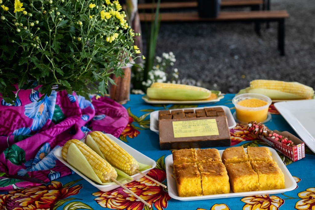 Prefeito apresenta detalhes do 7º Festival da Pamonha na Comunidade Rio dos Peixes