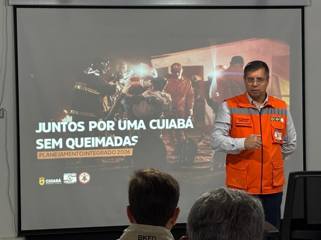 Defesas Civis de Cuiabá e do Estado alinham ações preventivas contra queimadas para 2026