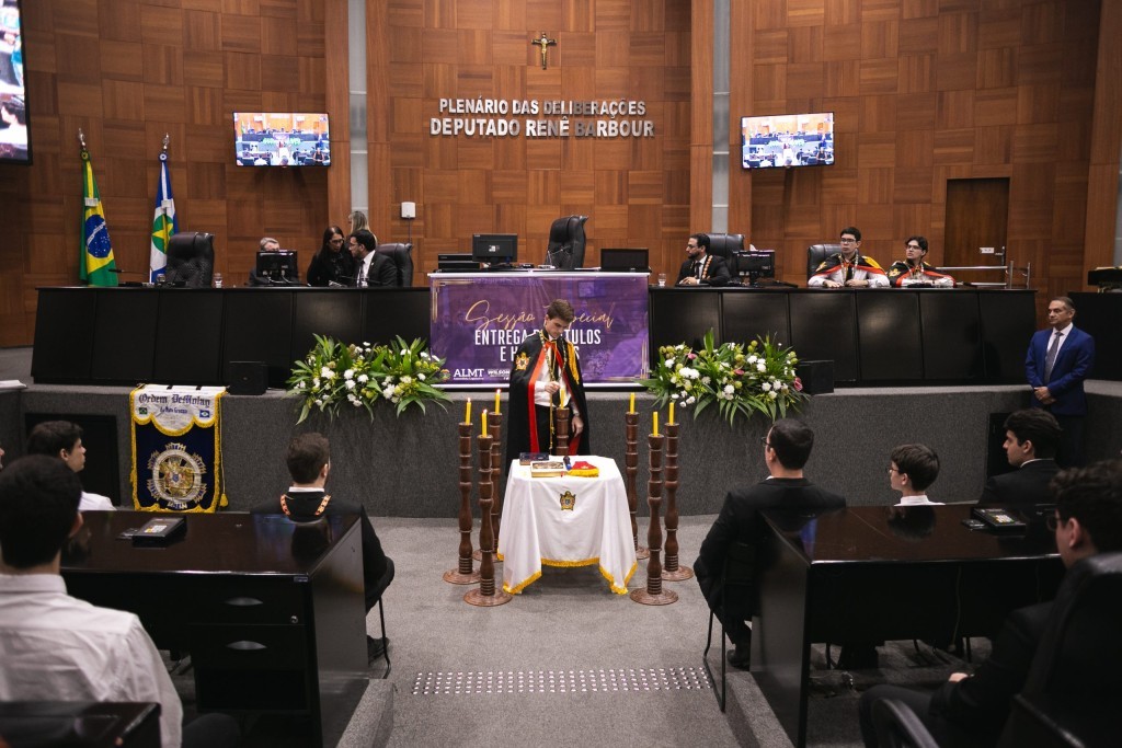 Sessão especial homenageia Ordem Demolay no Brasil
