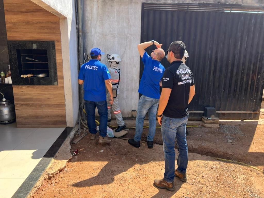 Polícia Civil realiza operação de combate a ligações clandestinas de energia elétrica em Cáceres