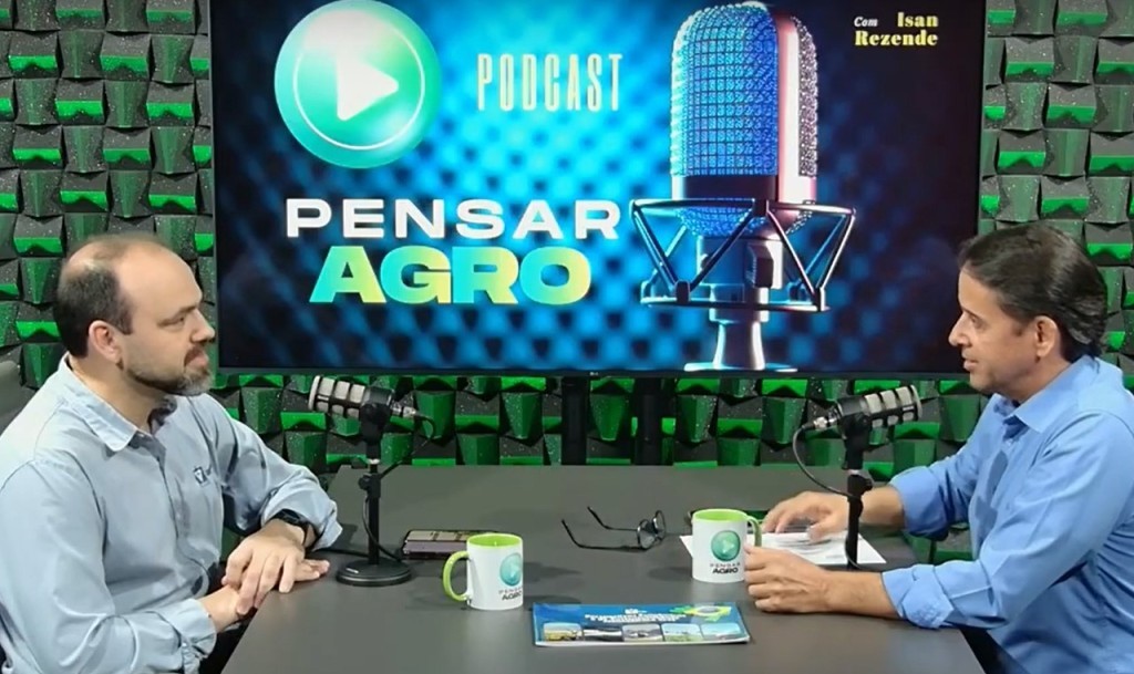 Isan Rezende debate futuro da aviação agrícola brasileira com Cláudio Júnior Gomes