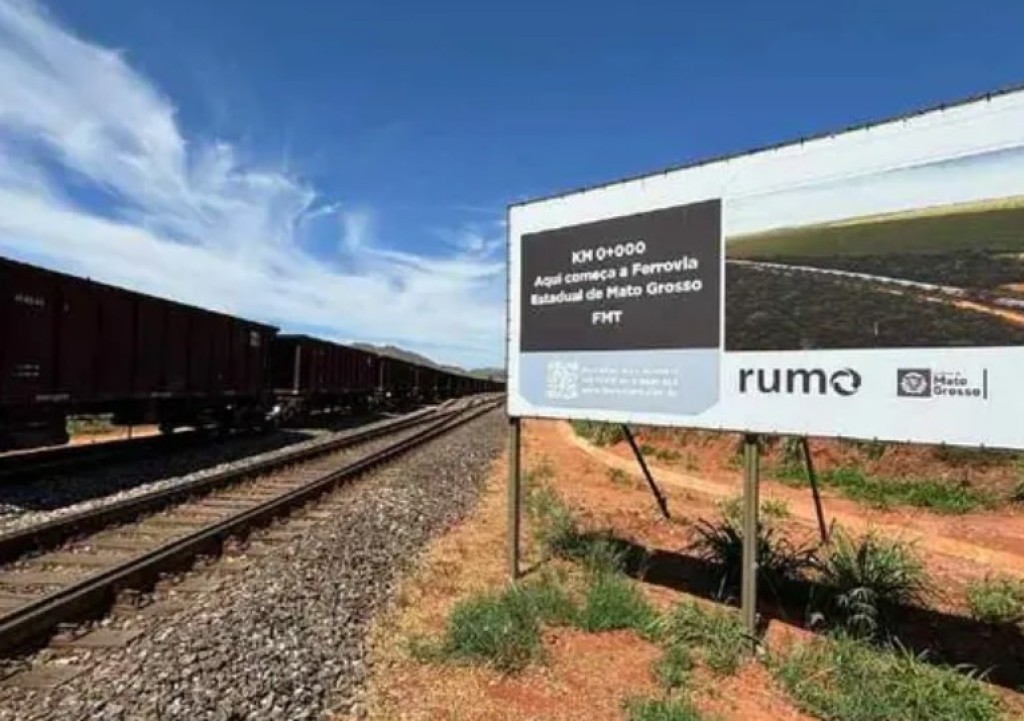 BNDES anuncia injeção de R$ 2 bilhões na ferrovia entre Rondonópolis e Dom Aquino