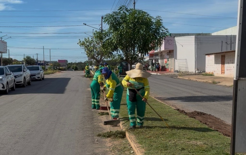 Operação Santa Terezinha reforça limpeza urbana e melhora condições de vida no Grande Coxipó