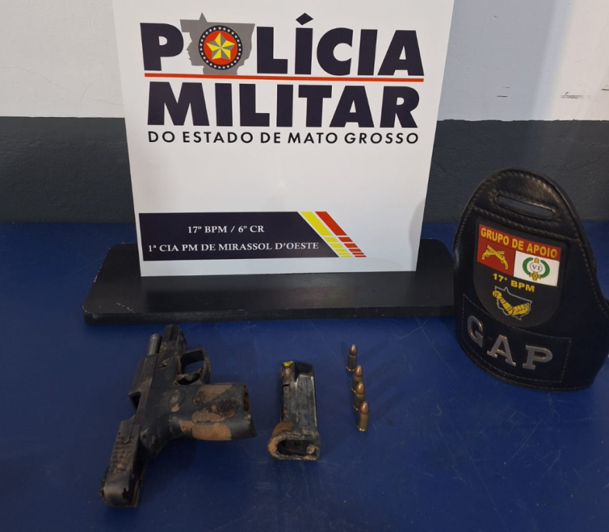 Polícia Militar apreende adolescente faccionado por homicídio em Mirassol d’Oeste