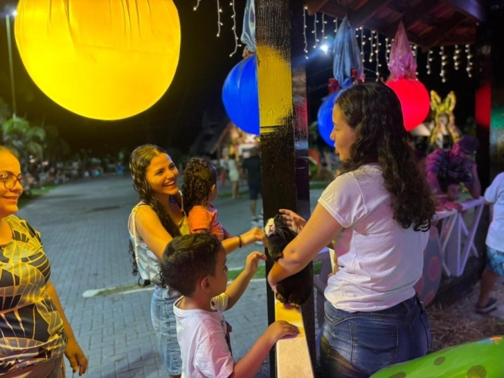 Páscoa na Praça atrai turistas e impulsiona a economia local em Sinop