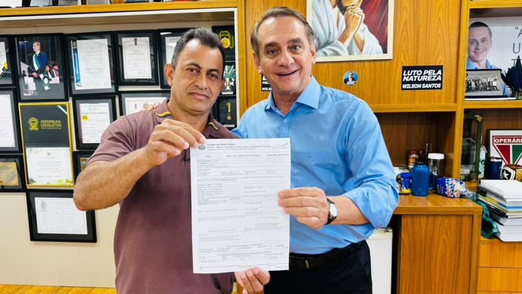 Wilson Santos garante retomada das obras em unidade de saúde de Cuiabá