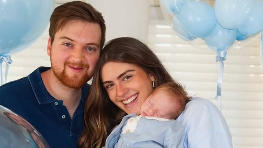 Luma Cesar celebra primeiro mês de vida do filho Arthur: ’30 dias de muito amor’