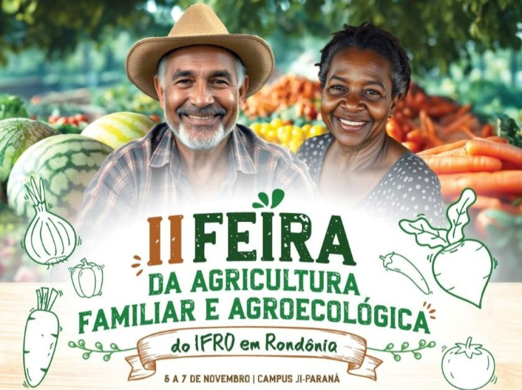 Feira da Agricultura Familiar do IFRO ampliará negócios em Ji-Paraná