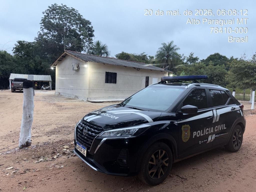 Polícia Civil cumpre mandados de busca em operação para apurar homicídios em Alto Paraguai