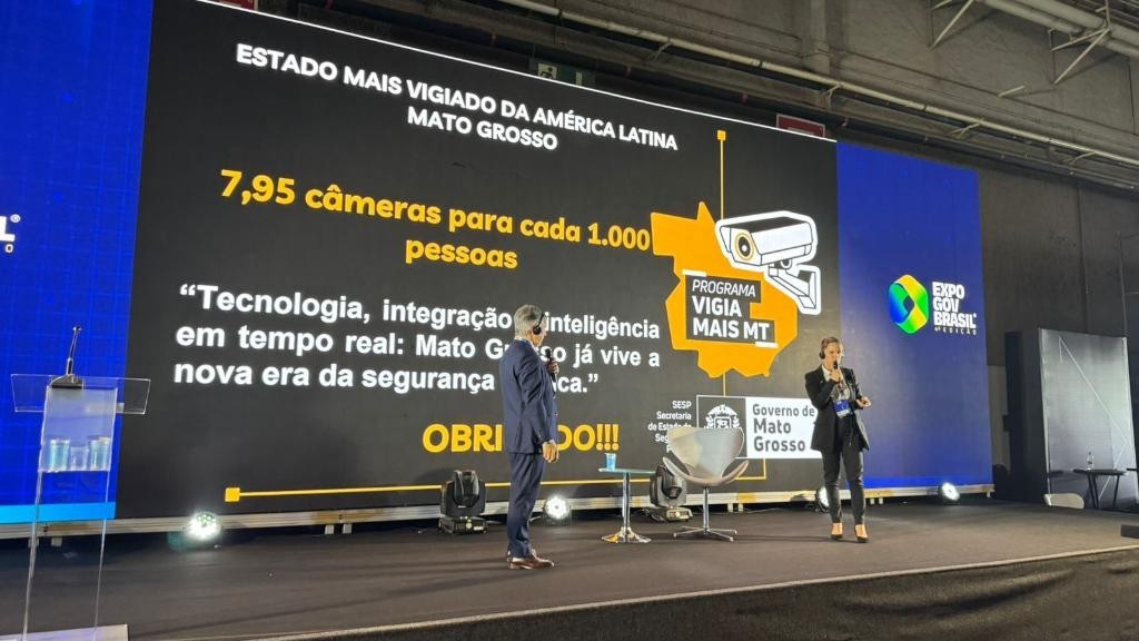 Em evento nacional, MT apresenta programa de videomonitoramento que reduziu roubos de veículos em até 80%
