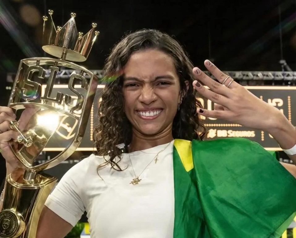 Rayssa Leal brilha em casa e se torna tetracampeã inédita da Street League Skateboarding