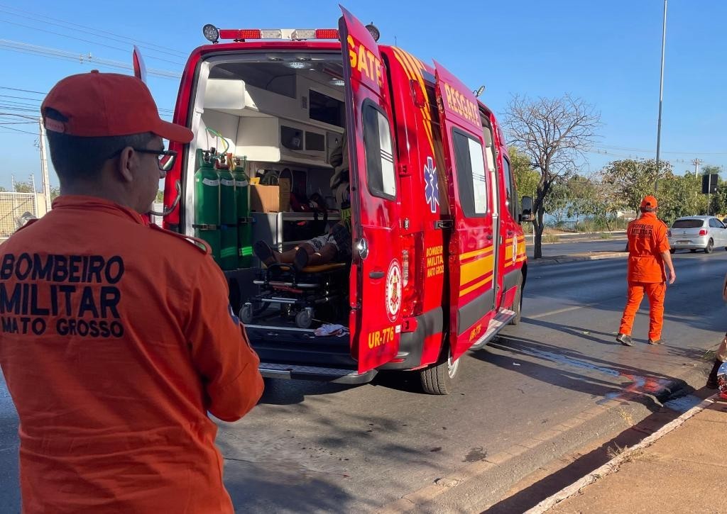 Bombeiros salvam bebê de 24 dias após engasgo em Comodoro