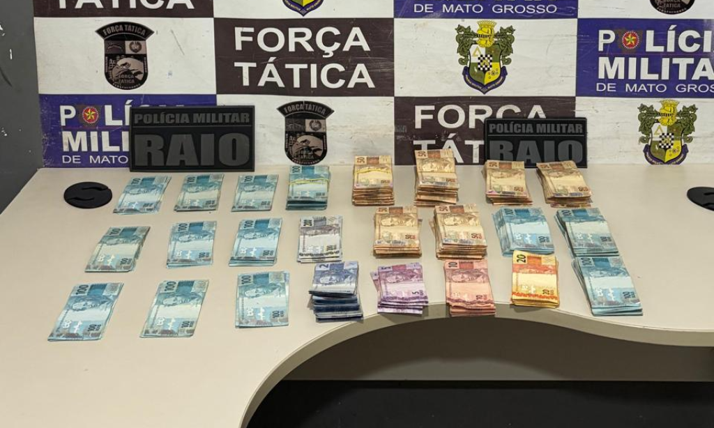 Força Tática apreende adolescente com R$ 73,7 mil em dinheiro de facção criminosa