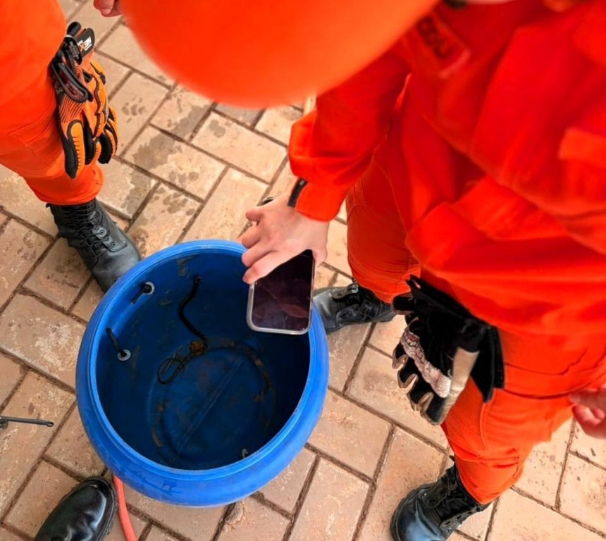 Corpo de Bombeiros resgata três cobras em áreas urbanas de MT