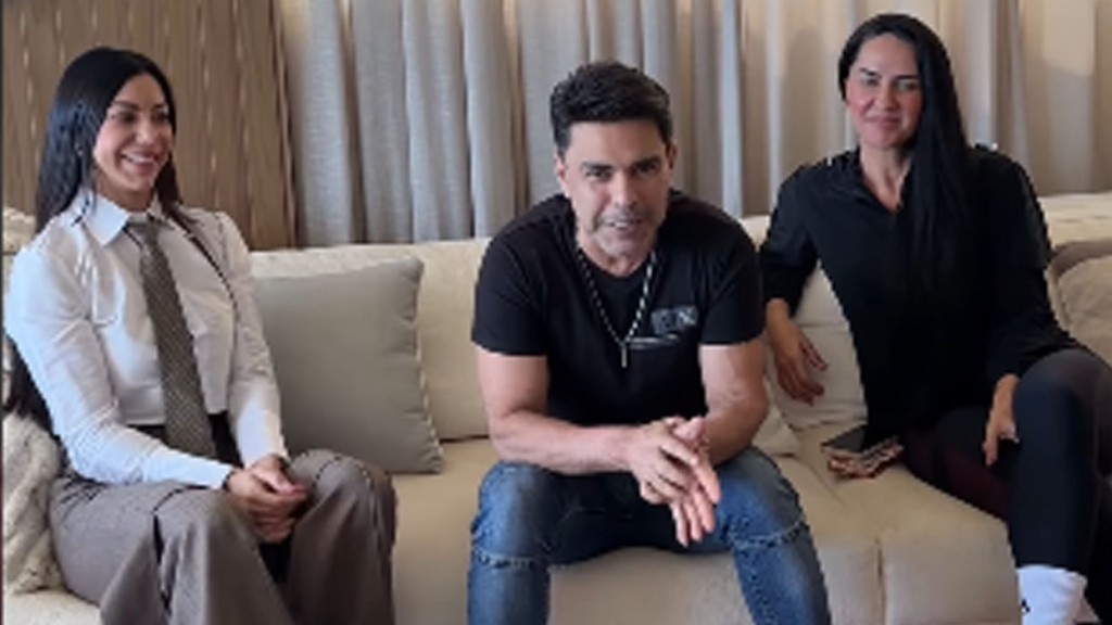 Graciele Lacerda e Zezé Di Camargo mostram projeto de novo apartamento