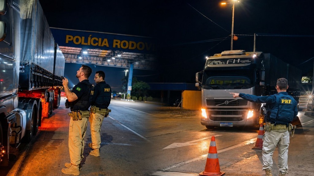 PRF identifica motorista realizando manobra perigosa conhecida como "quebra de asa" em Rondonópolis (MT)
