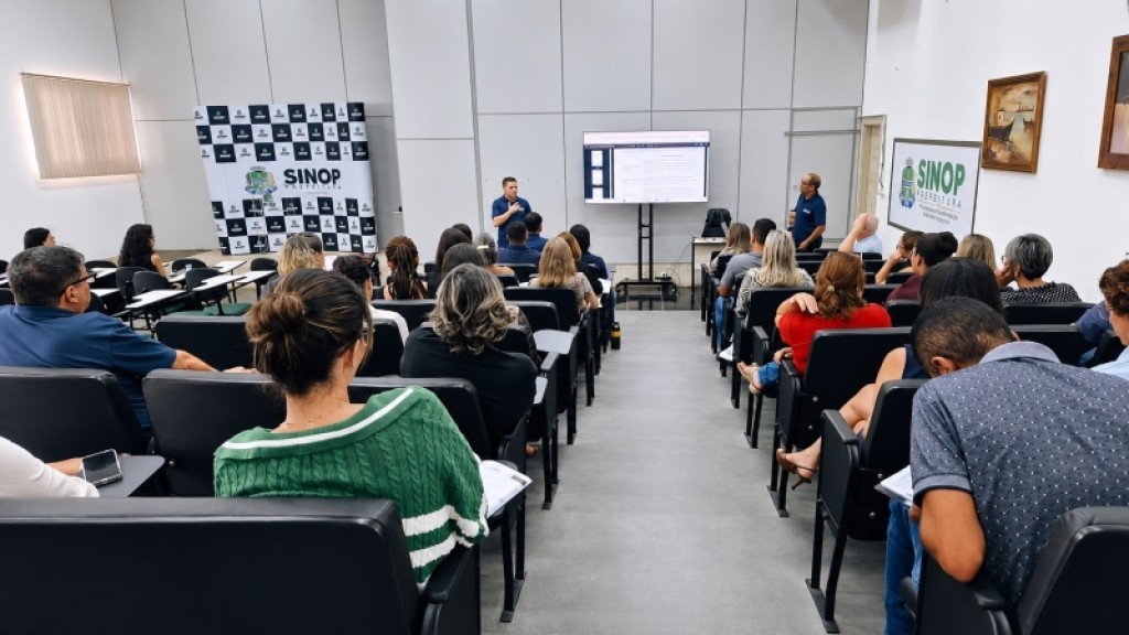 Servidores da Saúde participam de capacitação sobre segurança no trabalho e uso de EPIs em Sinop