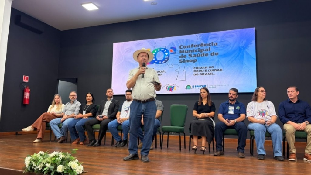 10ª Conferência Municipal de Saúde reúne cerca de 400 participantes para debater melhorias e o futuro do SUS em Sinop