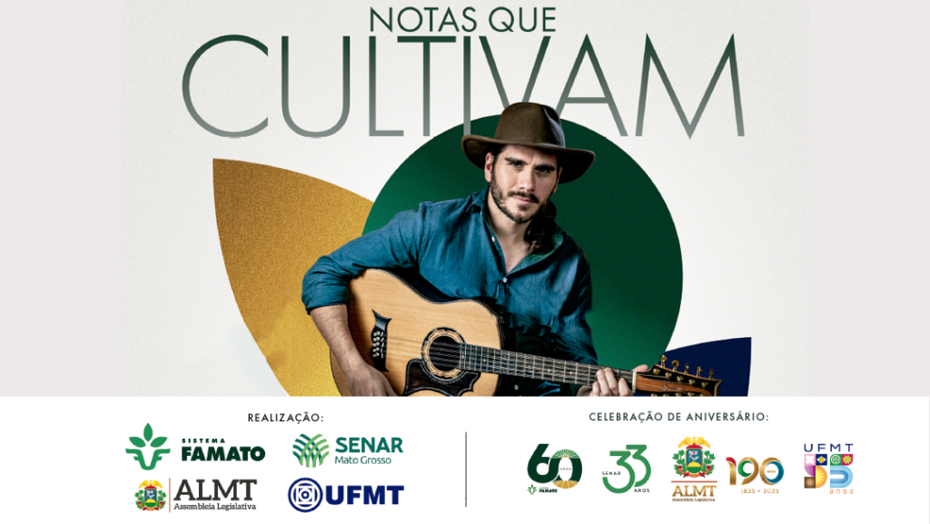 ALMT e parceiros preparam concerto Notas que Cultivam neste sábado no Parque das Águas