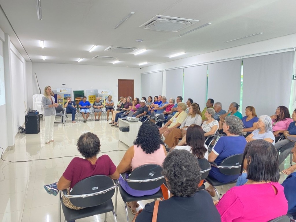 Palestra sobre alergias amplia conhecimento e orienta aposentados e pensionistas no Previ Sinop