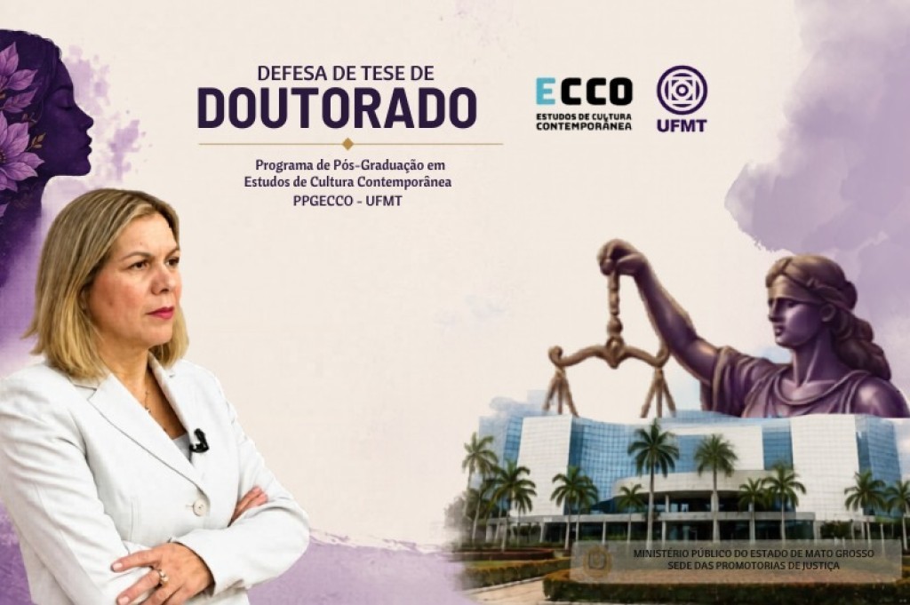 Promotora do MPMT defende tese sobre feminicídio