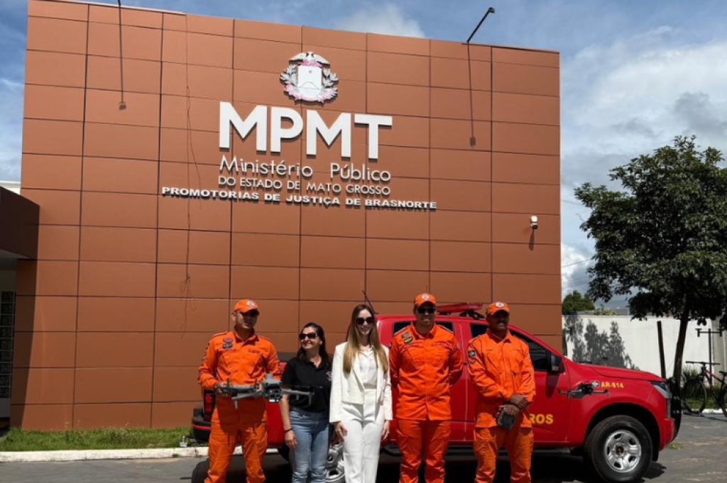 TAC viabiliza entrega de drones ao Corpo de Bombeiros de Brasnorte