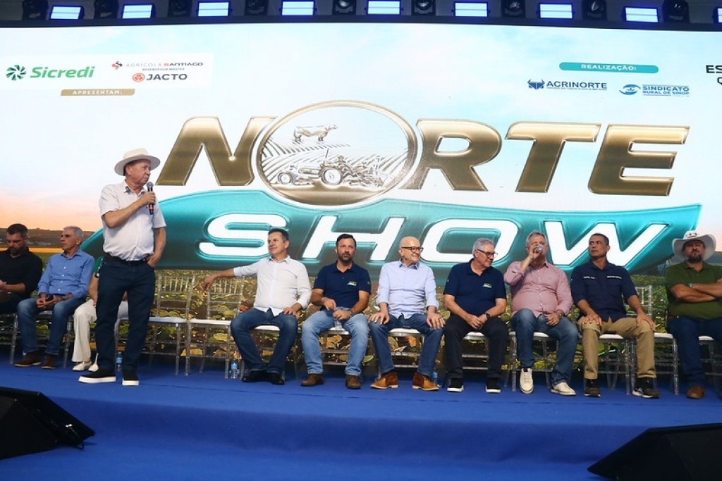 Prefeito evidencia o protagonismo de Sinop no cenário econômico e destaca o desenvolvimento urbano impulsionado pela Norte Show
