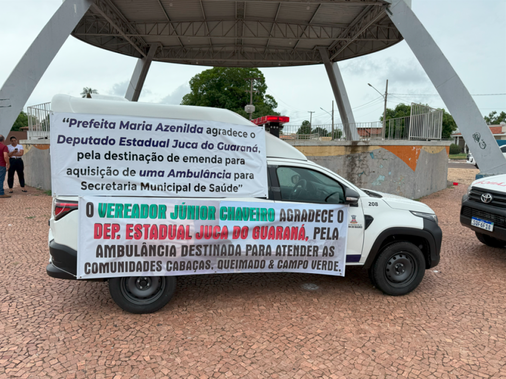 Juca do Guaraná destina ambulância para atender comunidades rurais de Barra do Bugres