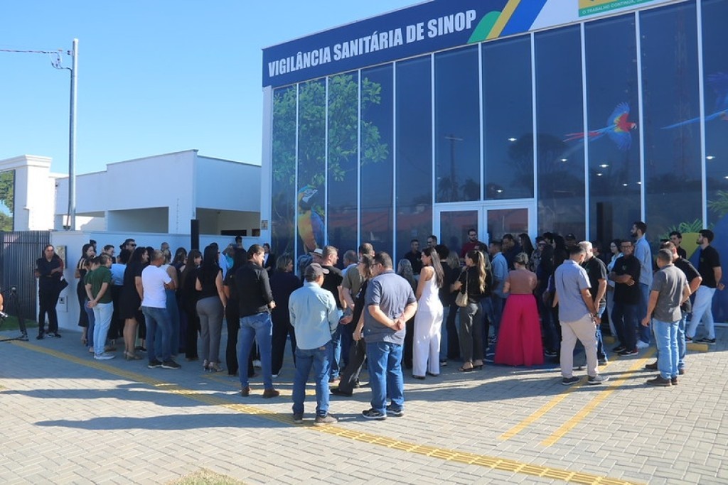 Prefeitura de Sinop entrega nova estrutura de atendimento para Vigilância Sanitária