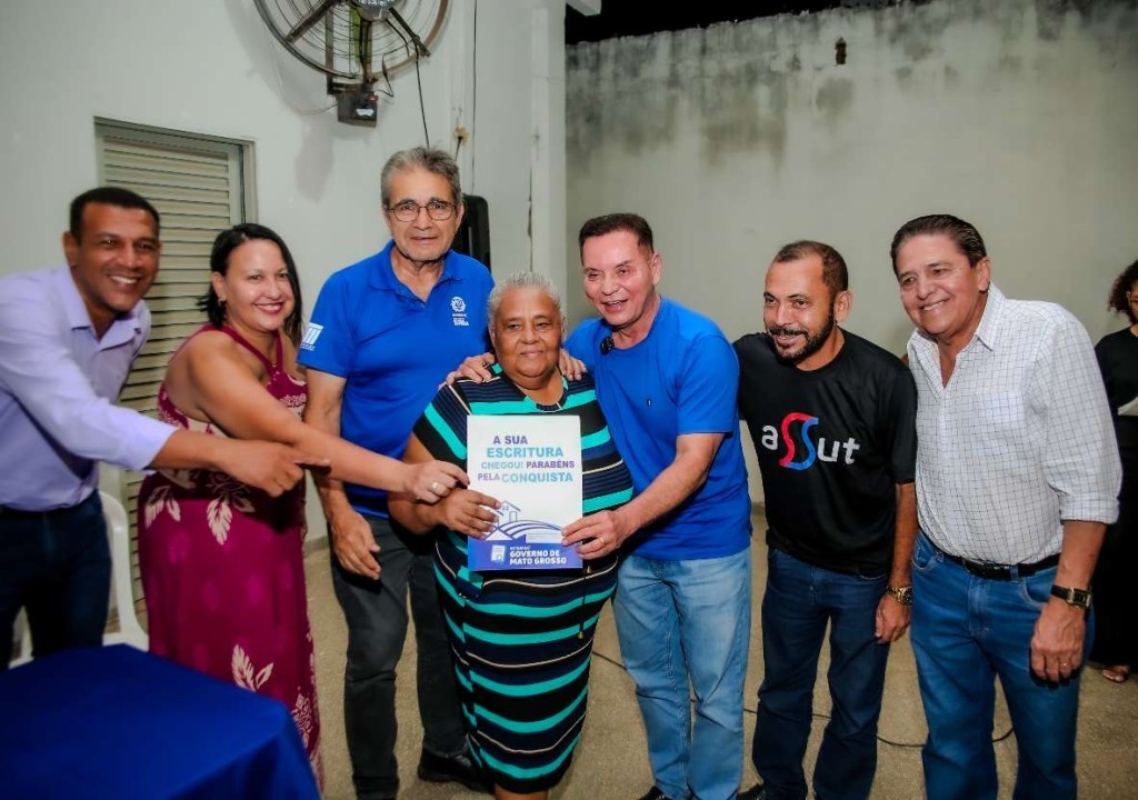 Atuação de Botelho garante entrega gratuita de títulos definitivos a famílias do Jardim Renascer em Cuiabá