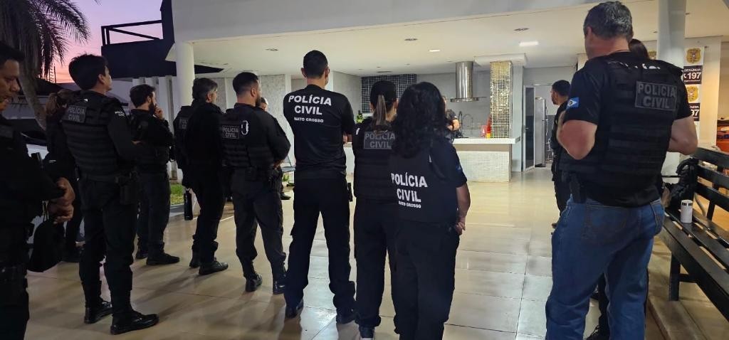 Polícia Civil cumpre mandados em Rondonópolis durante operação contra estelionato eletrônico