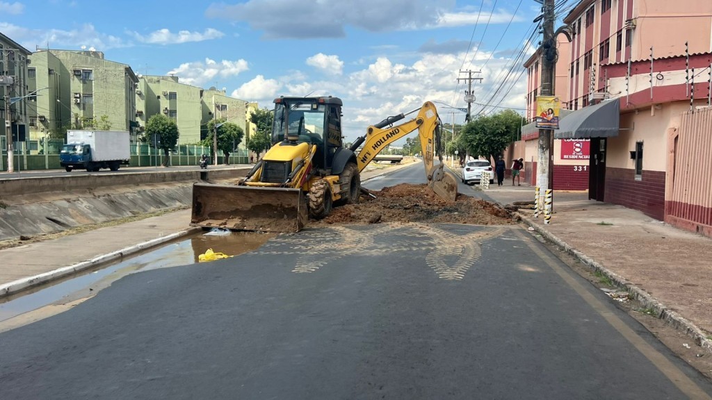 Prefeitura de Cuiabá soluciona mais dois pontos críticos de drenagem em cinco dias