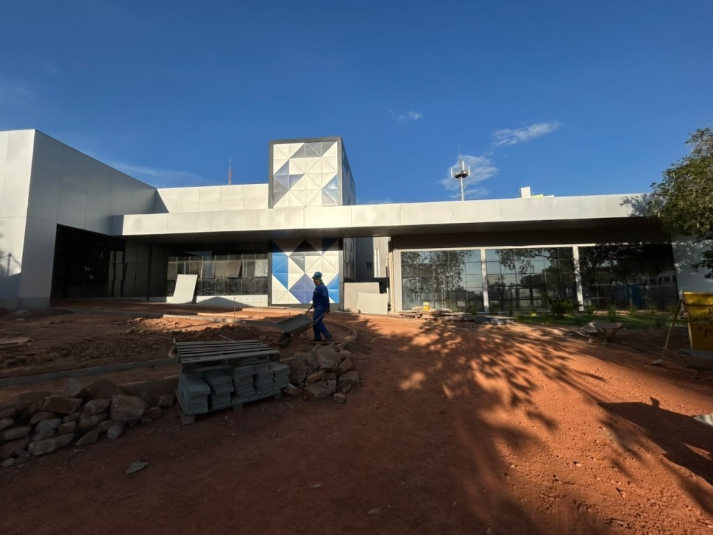Obras de construção da nova sede do Cermac e MT Hemocentro chegam a 93% de execução