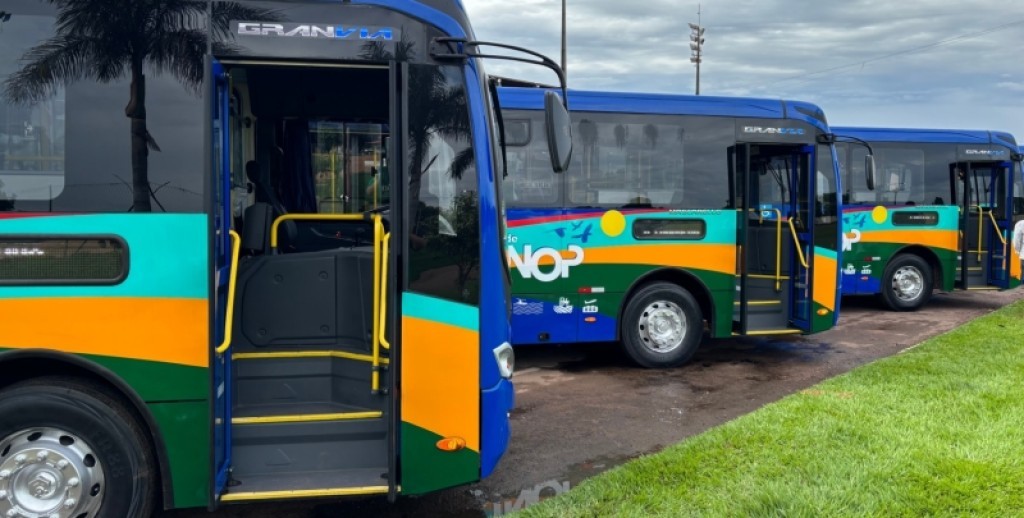 Transporte público coletivo de Sinop passa a contar a partir de hoje (17) com ônibus modernos e tecnológicos