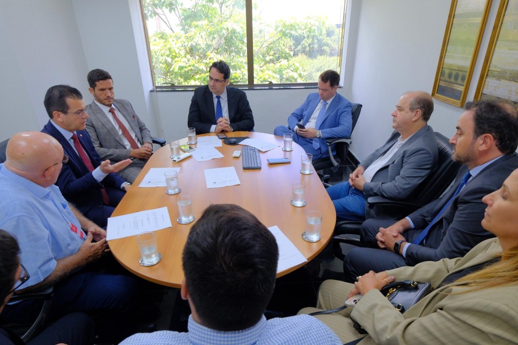 Deputado, procurador-geral do MP e prefeito de Água Boa tratam com TJMT da construção da Promotoria no município